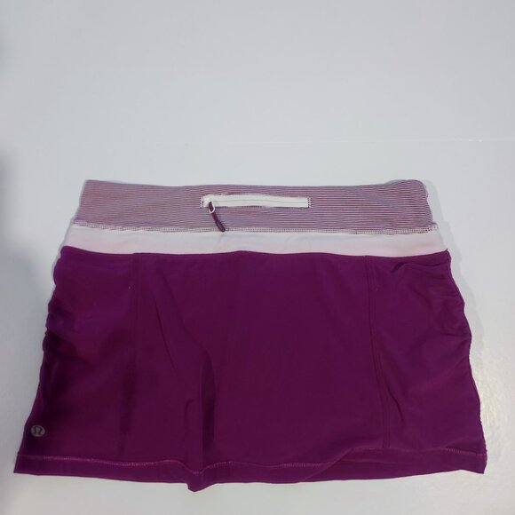 Lululemon Run: Energy Skirt High-rise purple women's size 4 - Picture 2 of 13